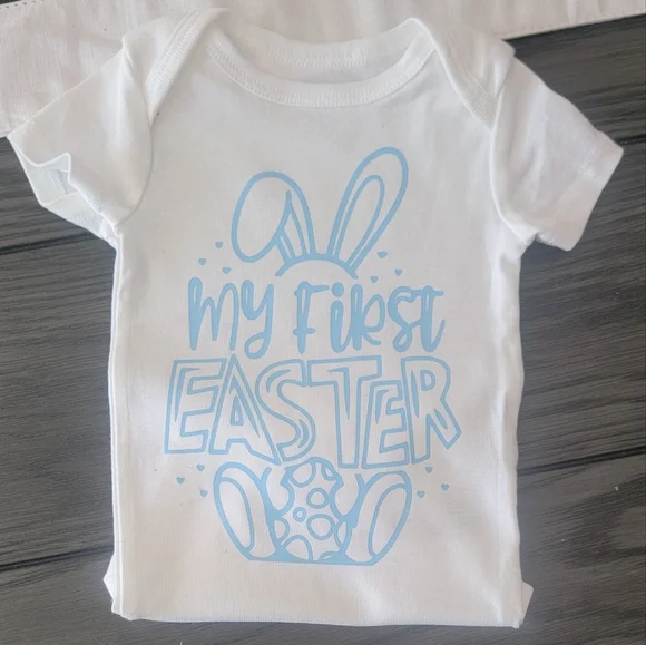 My First Easter Onesie! Made To Order! - Picture 2 of 2